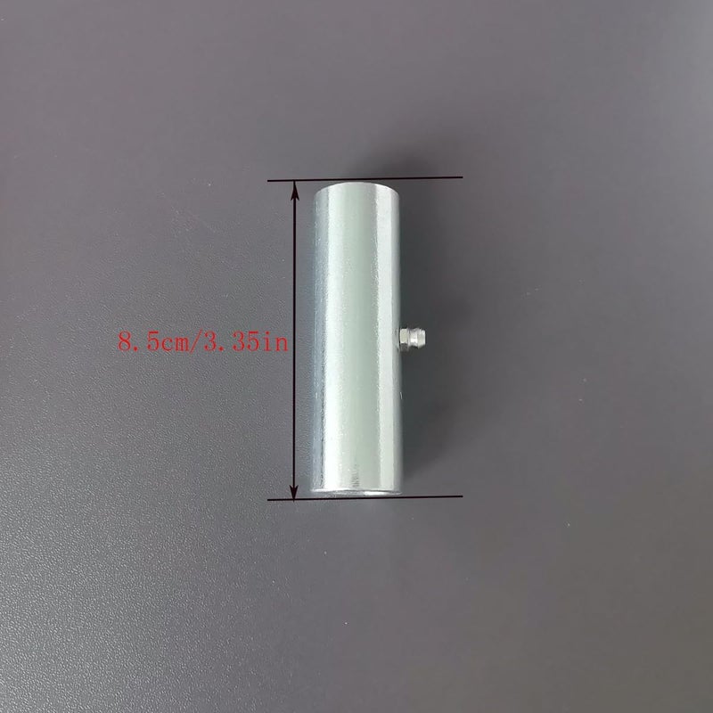 MANNIFEN Weld On Trailer Ramp Hinge 10", Heavy Duty Greasable Ramp Door Hinges, Zinc Plated (4 Pack) - Image 4